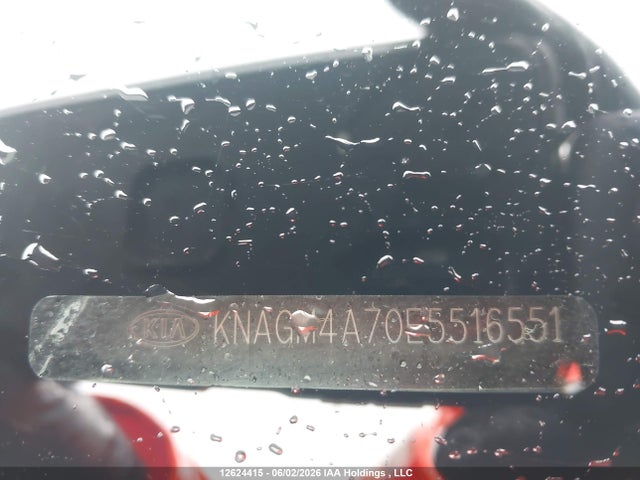 2014 Kia Optima Lx მანქანა იყიდება აუქციონზე, vin: KNAGM4A70E5516551, აუქციონის ნომერი: 12624415