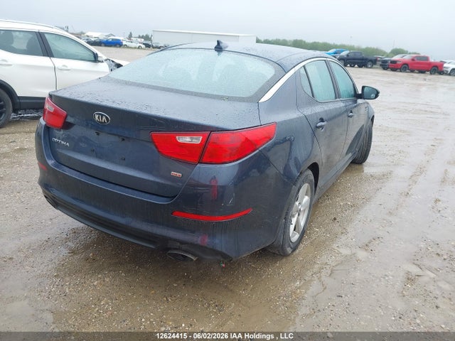 2014 Kia Optima Lx მანქანა იყიდება აუქციონზე, vin: KNAGM4A70E5516551, აუქციონის ნომერი: 12624415