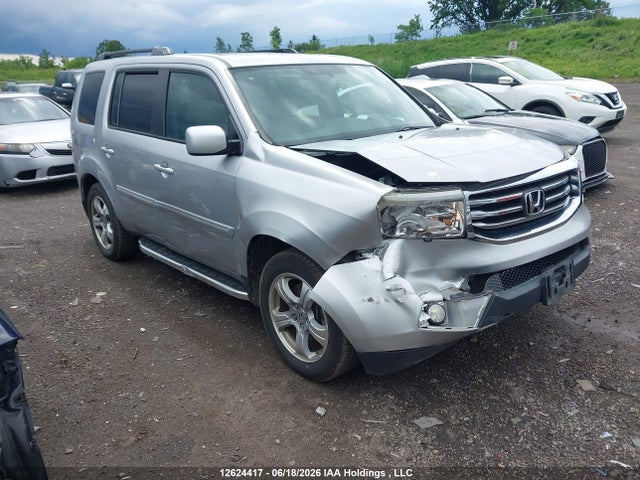 12624417 :رقم المزاد ، 5FNYF4H6XFB504082 vin ، 2015 Honda Pilot Ex-l مزاد بيع