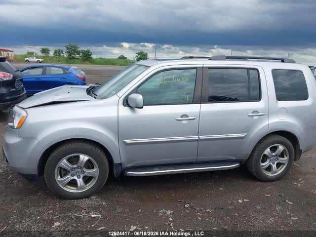 12624417 :رقم المزاد ، 5FNYF4H6XFB504082 vin ، 2015 Honda Pilot Ex-l مزاد بيع