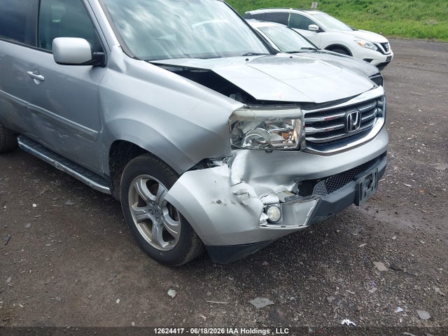 12624417 :رقم المزاد ، 5FNYF4H6XFB504082 vin ، 2015 Honda Pilot Ex-l مزاد بيع