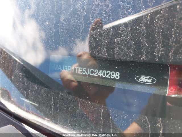 Продажа на аукционе авто 2018 Ford Ecosport Se, vin: MAJ3P1TE5JC240298, номер лота: 12624425