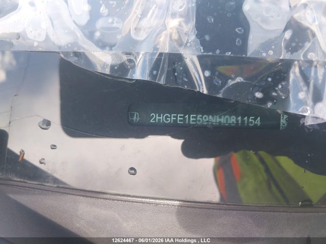 2HGFE1E59NH081154 Honda Civic Si Si