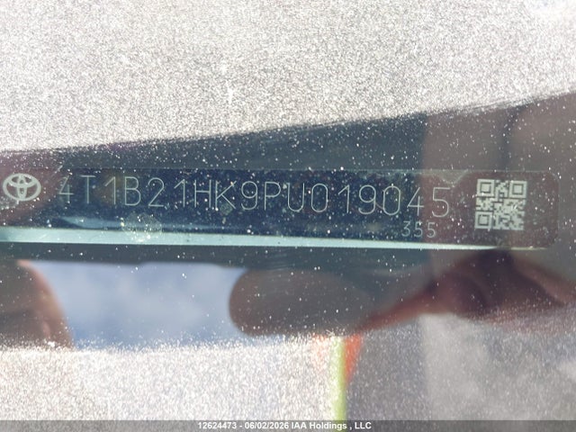 Продаж на аукціоні авто 2023 Toyota Camry Xle/se, vin: 4T1B21HK9PU019045, номер лоту: 12624473