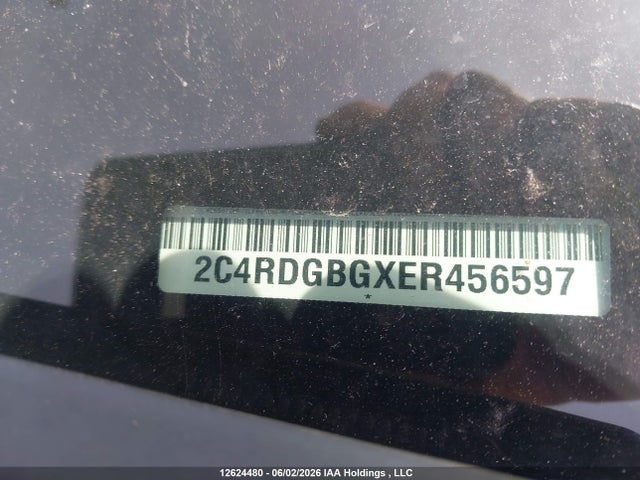 Aukcja sprzedaży 2014 Dodge Grand Caravan Se/sxt, vin: 2C4RDGBGXER456597, numer aukcji: 12624480