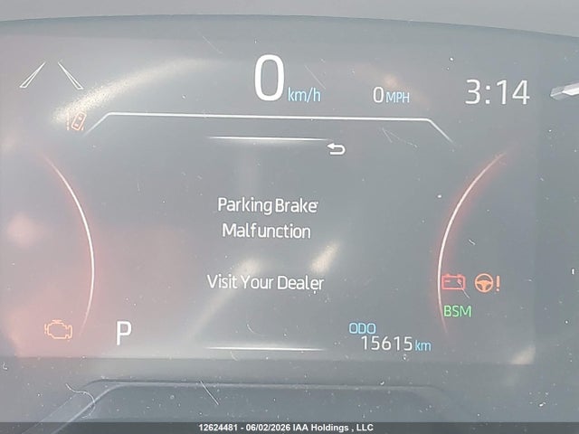 12624481 :رقم المزاد ، 2T3B1RFV2SC561359 vin ، 2025 Toyota Rav4 Le مزاد بيع