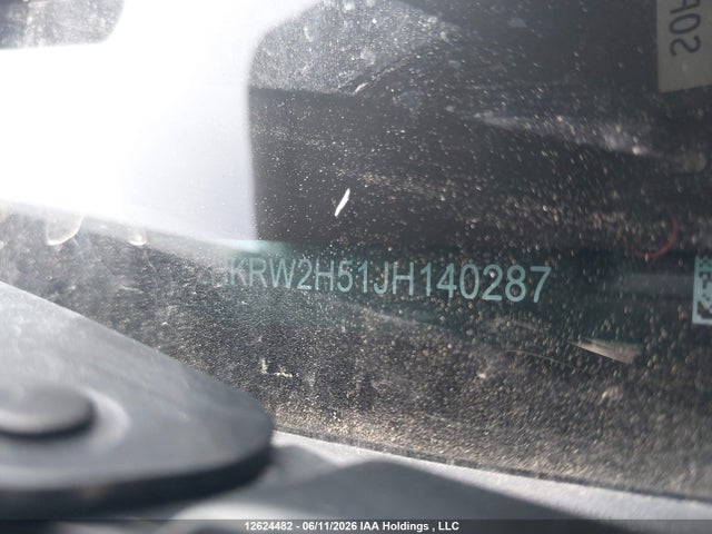 12624482 :رقم المزاد ، 2HKRW2H51JH140287 vin ، 2018 Honda Cr-v Ex مزاد بيع