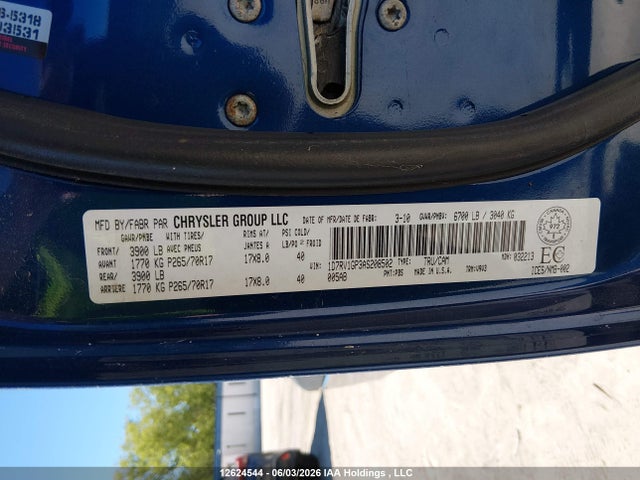 12624544 :رقم المزاد ، 1D7RV1GP3AS208502 vin ، 2010 Dodge Ram 1500 مزاد بيع