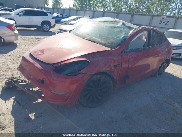Tesla Model Y Performance 2022 7SAYGDEF7NF460660 Image 2