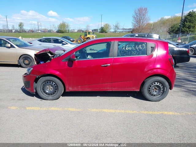 Auction sale of the 2013 Chevrolet Sonic Lt Auto, vin: 1G1JC6EH2D4213407, lot number: 12608489