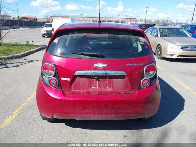 Auction sale of the 2013 Chevrolet Sonic Lt Auto, vin: 1G1JC6EH2D4213407, lot number: 12608489
