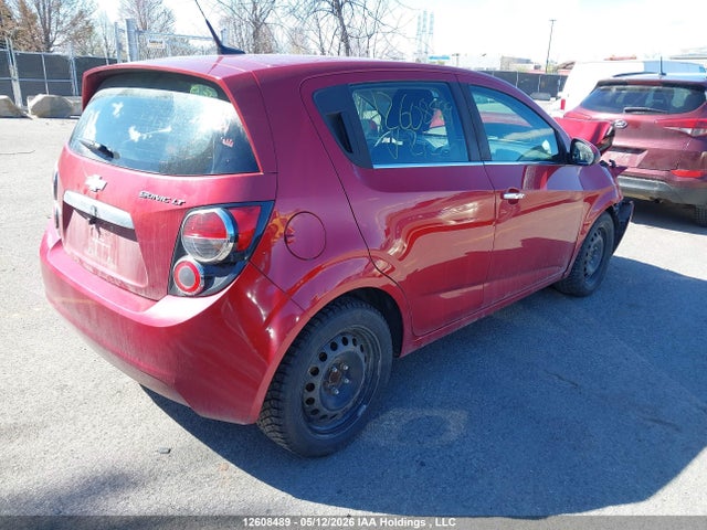 Auction sale of the 2013 Chevrolet Sonic Lt Auto, vin: 1G1JC6EH2D4213407, lot number: 12608489