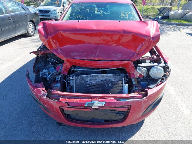 Auction sale of the 2013 Chevrolet Sonic Lt Auto, vin: 1G1JC6EH2D4213407, lot number: 12608489