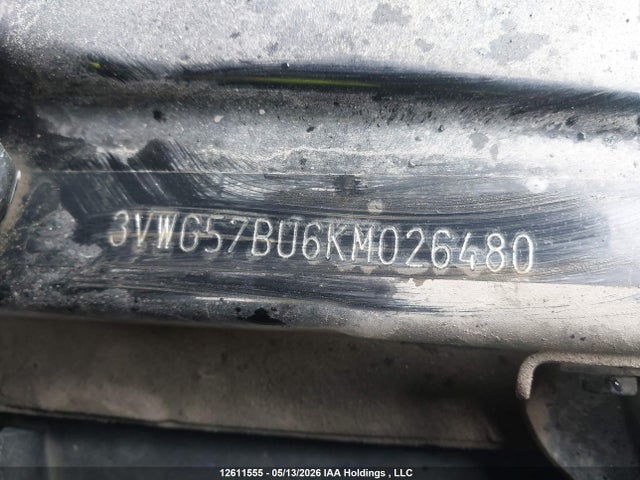 Auction sale of the 2019 Volkswagen Jetta 1.4 Tsi Execline, vin: 3VWG57BU6KM026480, lot number: 12611555