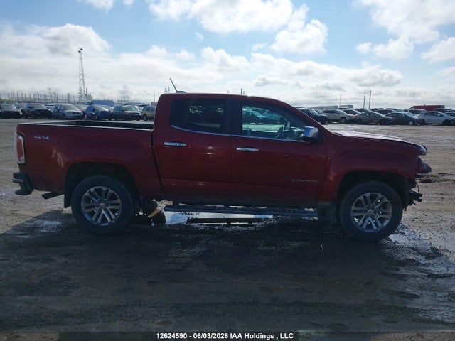 2015 Gmc Canyon Slt მანქანა იყიდება აუქციონზე, vin: 1GTG6CE3XF1145390, აუქციონის ნომერი: 12624590