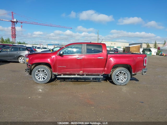 2015 Gmc Canyon Slt მანქანა იყიდება აუქციონზე, vin: 1GTG6CE3XF1145390, აუქციონის ნომერი: 12624590