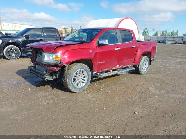 2015 Gmc Canyon Slt მანქანა იყიდება აუქციონზე, vin: 1GTG6CE3XF1145390, აუქციონის ნომერი: 12624590