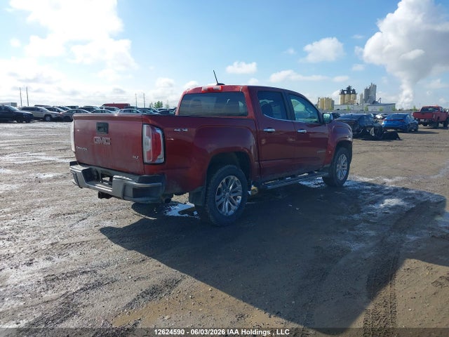 2015 Gmc Canyon Slt მანქანა იყიდება აუქციონზე, vin: 1GTG6CE3XF1145390, აუქციონის ნომერი: 12624590