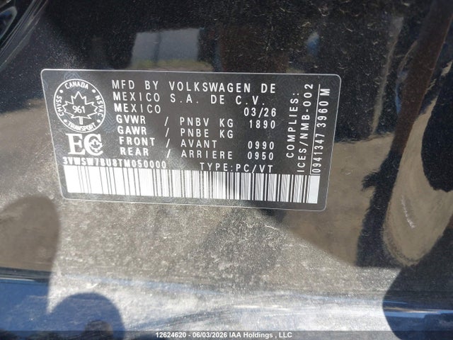 Volkswagen Jetta 2026 3VWSW7BU8TM050000 Image 9