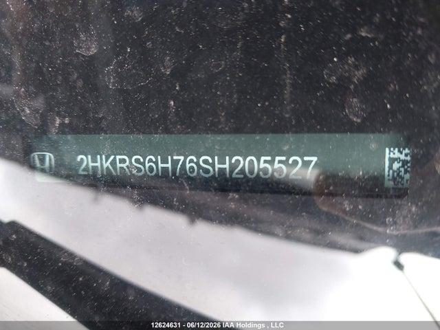 2025 Honda Cr-v Exl მანქანა იყიდება აუქციონზე, vin: 2HKRS6H76SH205527, აუქციონის ნომერი: 12624631