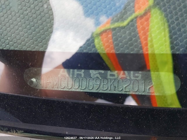 12624637 :رقم المزاد ، 1FMCU0DG9BKC20121 vin ، 2011 Ford Escape مزاد بيع
