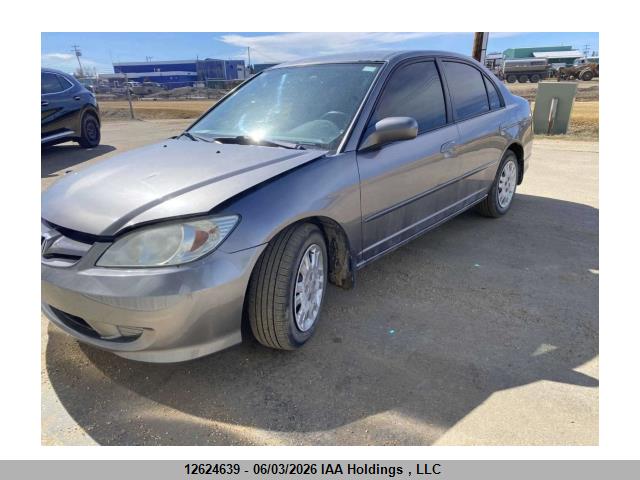 2004 Honda Civic Lx მანქანა იყიდება აუქციონზე, vin: 2HGES16604H915757, აუქციონის ნომერი: 12624639