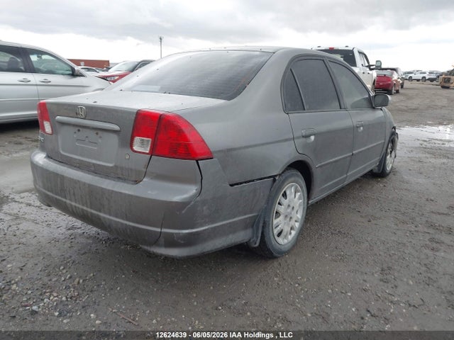 2004 Honda Civic Lx მანქანა იყიდება აუქციონზე, vin: 2HGES16604H915757, აუქციონის ნომერი: 12624639