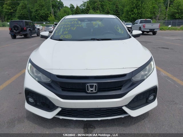 12624643 :رقم المزاد ، SHHFK7H45HU305798 vin ، 2017 Honda Civic Sport مزاد بيع