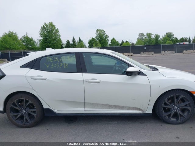 12624643 :رقم المزاد ، SHHFK7H45HU305798 vin ، 2017 Honda Civic Sport مزاد بيع