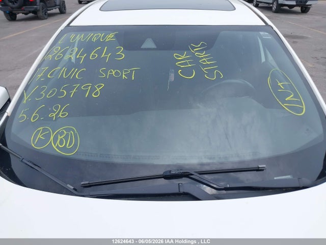 12624643 :رقم المزاد ، SHHFK7H45HU305798 vin ، 2017 Honda Civic Sport مزاد بيع