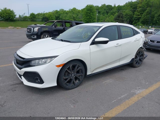 12624643 :رقم المزاد ، SHHFK7H45HU305798 vin ، 2017 Honda Civic Sport مزاد بيع