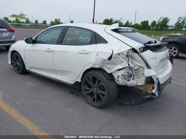 12624643 :رقم المزاد ، SHHFK7H45HU305798 vin ، 2017 Honda Civic Sport مزاد بيع