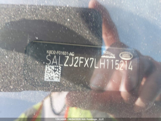 SALZJ2FX7LH115214 Land Rover Range Rover Evoque P250 S