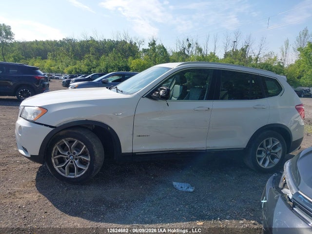 2013 Bmw X3 Xdrive28i მანქანა იყიდება აუქციონზე, vin: 5UXWX9C54D0D03257, აუქციონის ნომერი: 12624682