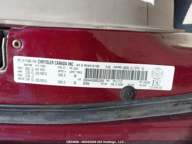 Продаж на аукціоні авто 2009 Dodge Grand Caravan Se, vin: 2D8HN44E69R523836, номер лоту: 12624686