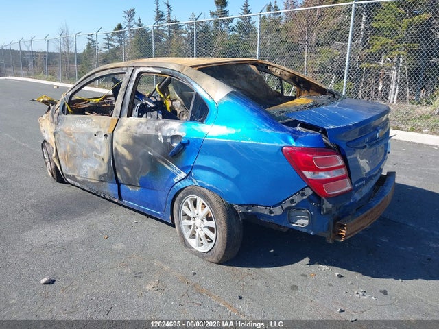 Продаж на аукціоні авто 2018 Chevrolet Sonic Lt Auto, vin: 1G1JD5SH9J4111593, номер лоту: 12624695