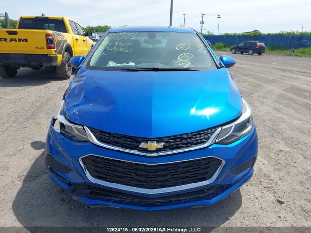 12624715 :رقم المزاد ، 3G1BE6SM2JS520460 vin ، 2018 Chevrolet Cruze Lt Auto مزاد بيع