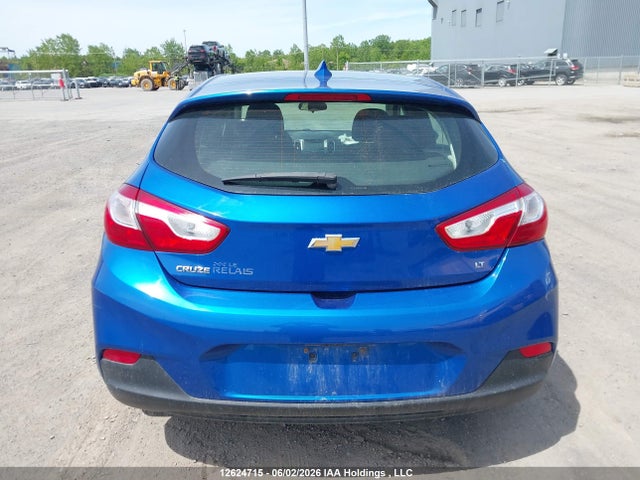 12624715 :رقم المزاد ، 3G1BE6SM2JS520460 vin ، 2018 Chevrolet Cruze Lt Auto مزاد بيع