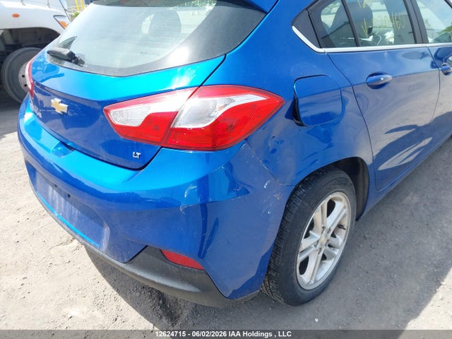12624715 :رقم المزاد ، 3G1BE6SM2JS520460 vin ، 2018 Chevrolet Cruze Lt Auto مزاد بيع