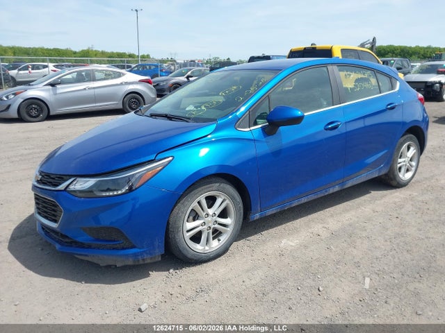 12624715 :رقم المزاد ، 3G1BE6SM2JS520460 vin ، 2018 Chevrolet Cruze Lt Auto مزاد بيع