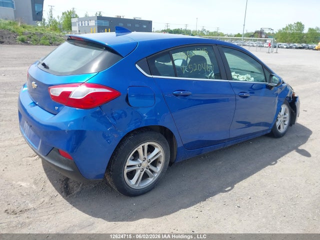 12624715 :رقم المزاد ، 3G1BE6SM2JS520460 vin ، 2018 Chevrolet Cruze Lt Auto مزاد بيع