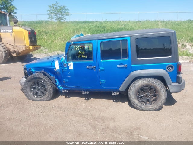 Продаж на аукціоні авто 2016 Jeep Wrangler Unlimited Sport, vin: 1C4BJWDG0GL237516, номер лоту: 12624721