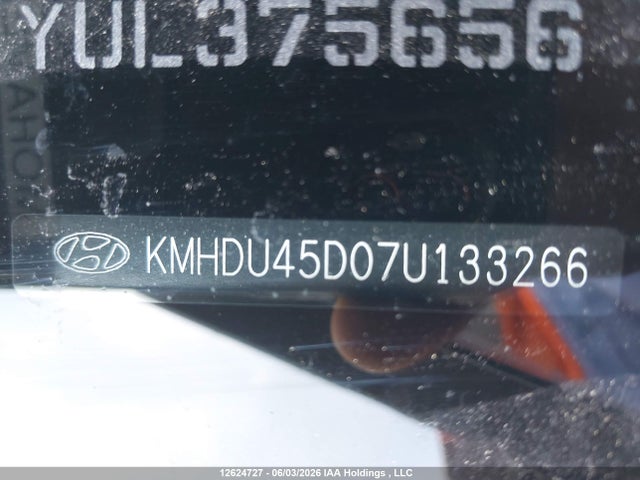 Продаж на аукціоні авто 2007 Hyundai Elantra Gl/gls, vin: KMHDU45D07U133266, номер лоту: 12624727
