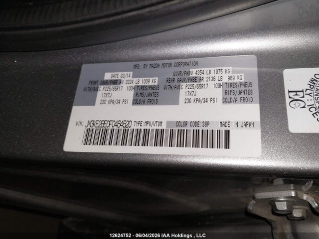 Mazda CX-5 SPORT 2015 JM3KE2BE0F0464520 Image 18