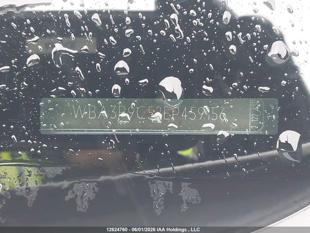 12624760 :رقم المزاد ، WBA3B9C52EP459156 vin ، 2014 Bmw 335i Xdrive مزاد بيع