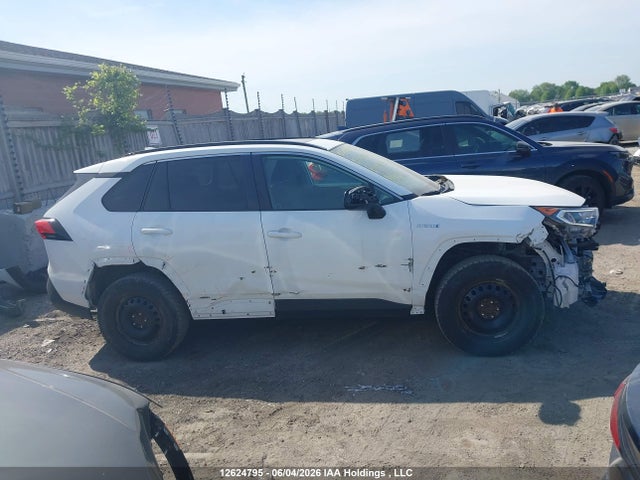 12624795 :رقم المزاد ، 2T3RWRFV9MW120863 vin ، 2021 Toyota Rav4 Hybrid Xle مزاد بيع