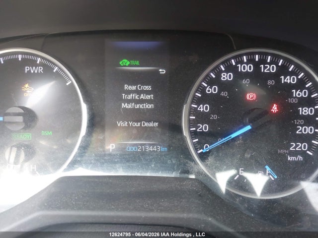 12624795 :رقم المزاد ، 2T3RWRFV9MW120863 vin ، 2021 Toyota Rav4 Hybrid Xle مزاد بيع
