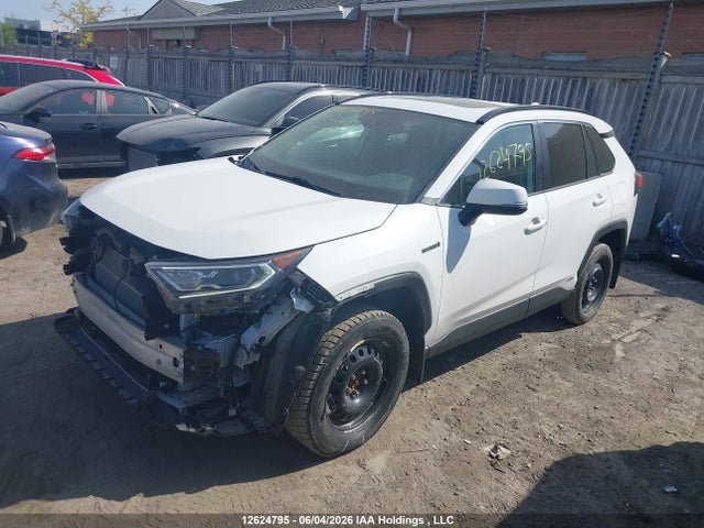 12624795 :رقم المزاد ، 2T3RWRFV9MW120863 vin ، 2021 Toyota Rav4 Hybrid Xle مزاد بيع