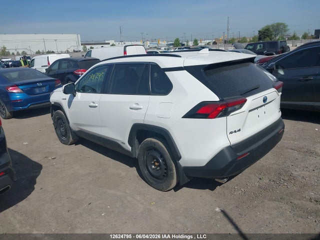 12624795 :رقم المزاد ، 2T3RWRFV9MW120863 vin ، 2021 Toyota Rav4 Hybrid Xle مزاد بيع