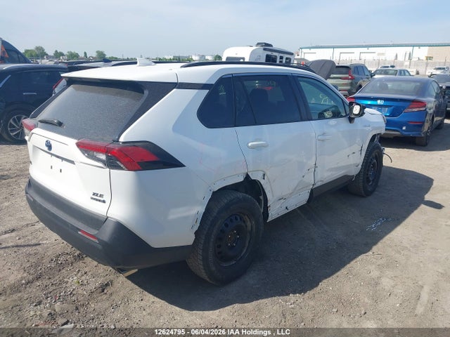 12624795 :رقم المزاد ، 2T3RWRFV9MW120863 vin ، 2021 Toyota Rav4 Hybrid Xle مزاد بيع